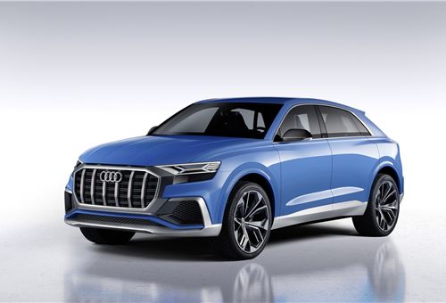 Audi Q8 concept previews future flagship model