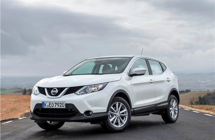 Nissan says the Qashqai sold in Korea is homologated to Euro 6 norms and certified by Korean authorities last year.