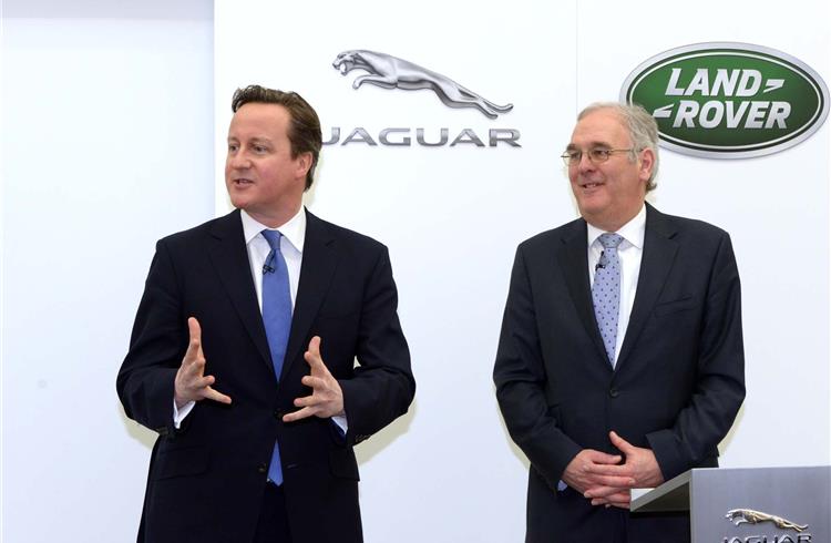 British PM visits JLR’s engine facility at Wolverhampton