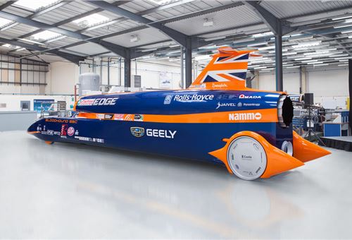 Bloodhound SSC land speed record gets go-ahead as Geely confirms sponsorship