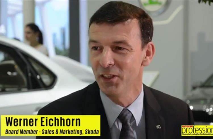 Interview with Skoda's Werner Eichhorn - Board Member, Sales & Marketing