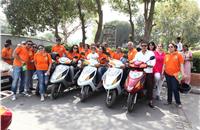 Delhi start-up launches e-bike taxis