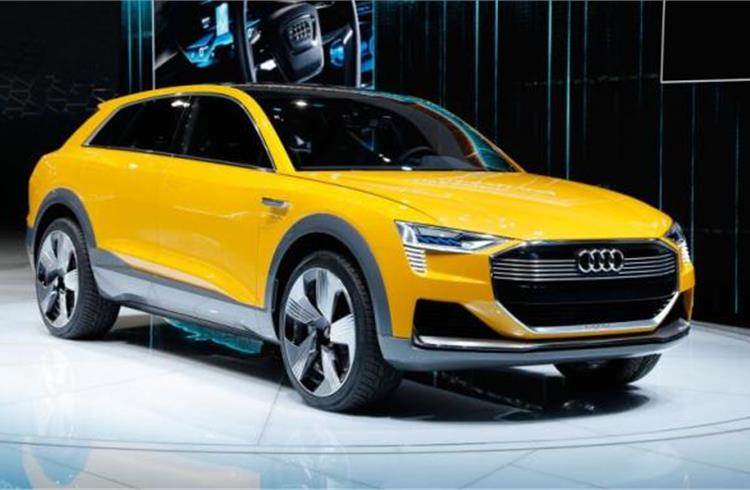 Audi unveils h-tron quattro concept at Detroit motor show