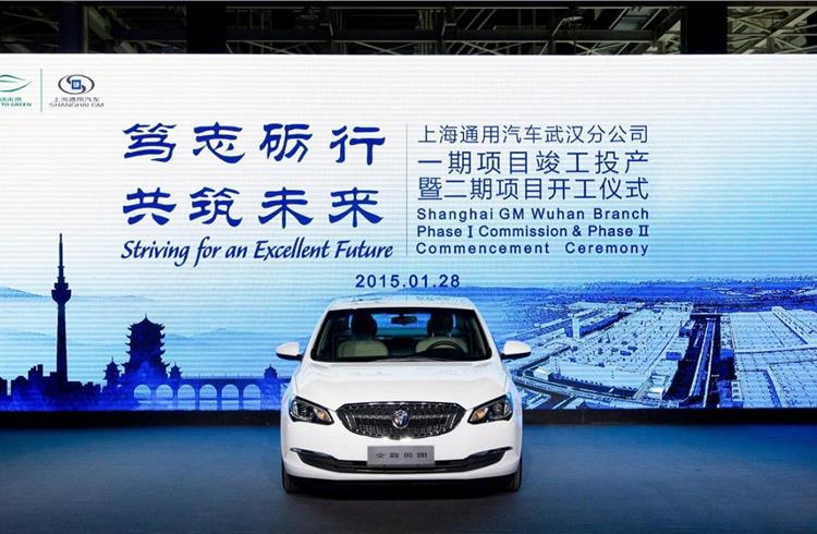 Shanghai GM begins vehicle production in Wuhan
