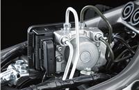 Kawasaki Japan's website claims that the ABS units used in the Z250SL is world's smallest ABS unit.