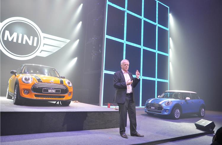 Philipp von Sahr, president, BMW Group India, at the launch in Mumbai on November 19.