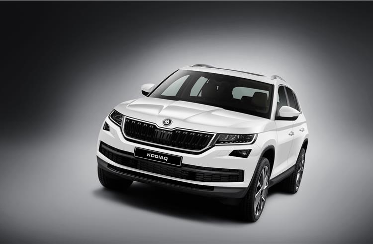 With a length of 4.70m, up to 7 seats and the largest boot within its class, the Kodiaq is the Czech carmaker’s first large SUV.