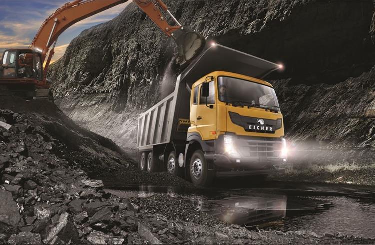 The Eicher Pro 8031XM is designed to handle a variety of mining applications and tough operating conditions.