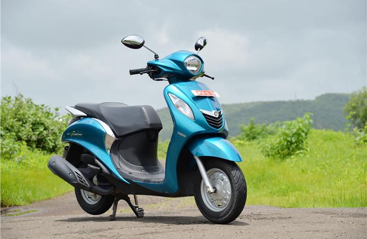 113 Yamaha Fascino, launched on May 7, sold 10,594 units in July, ahead of its sibling Ray.