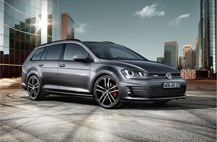 It is the first ever Golf GTD Estate to be unveiled at Geneva Motor Show in March.
