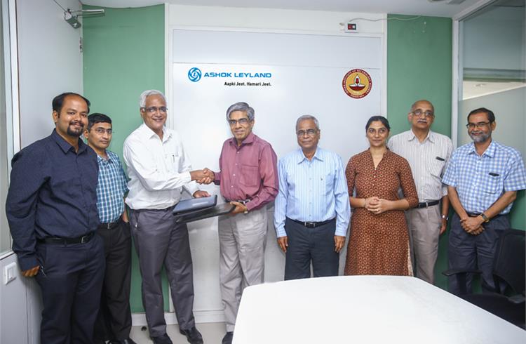 Ashok Leyland and IIT Madras to set up battery engineering facility