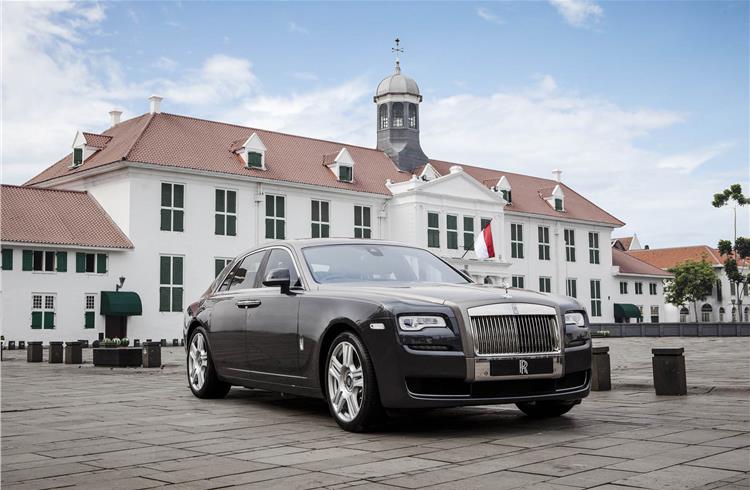 Rolls-Royce Ghost Series II debuts in Indonesia