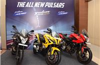 Bajaj Auto’s Pulsar brand, including the 3 new Pulsars, sold 50,270 units last month.
