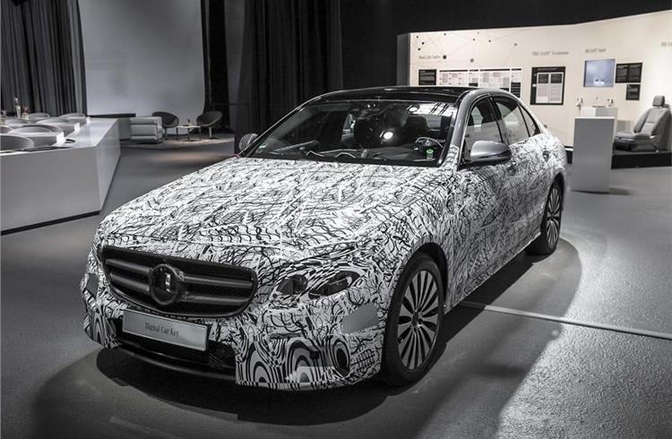 Mercedes offered a sneak preview of the new E-Class at the recent technical presentation