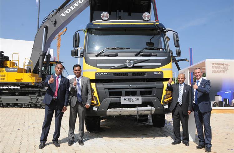 Volvo looks to retain dominance in mining sector, launches two multi-axle dump trucks