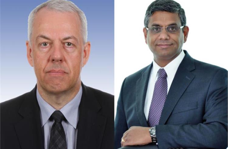 Dr Andreas Lauermann (left) has been appointed VW India's new president and MD. He takes over from Mahesh Kodumudi (above right), who moves to VW Group of America.