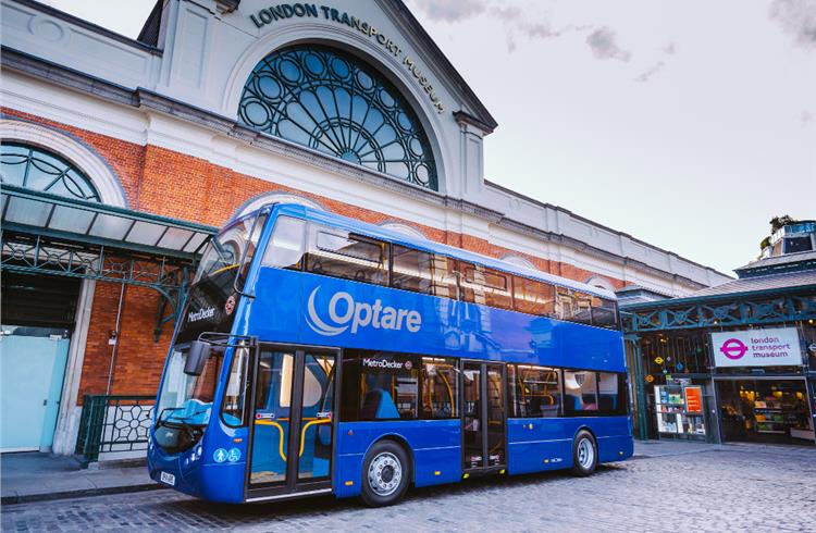 Optare launches MetroDecker bus in London