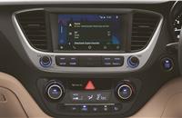 New 7-inch touch-screen AVN gets Android Auto functionality with in-built navigation.