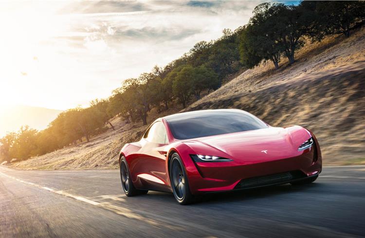 Tesla Roadster: the world's quickest-accelerating road car
