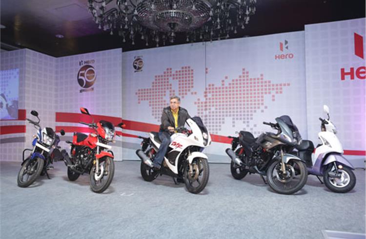 Hero MotoCorp talks tech with its new product offensive