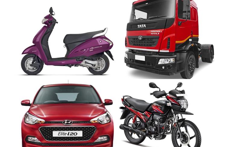 Cars, M&HCVs save the blushes for India auto in Q1, FY'16