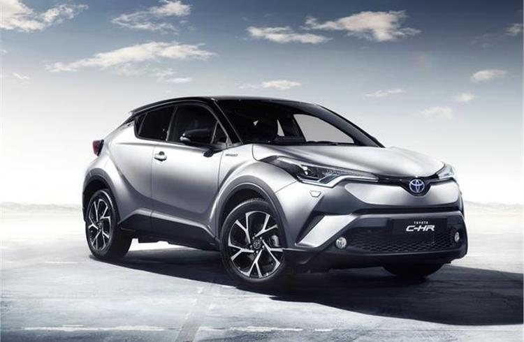The all-new C-HR crossover, slated to be launched at the end of 2016, will be Toyota's eighth hybrid in Europe.