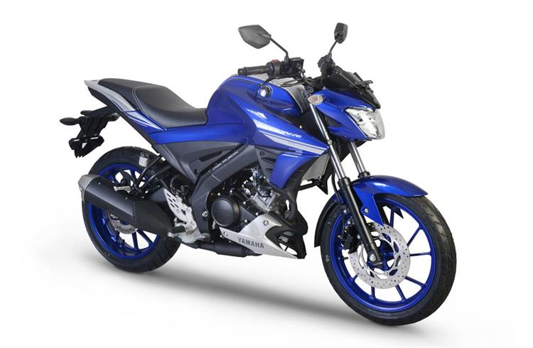 The V-Ixion is powered by a liquid-cooled 155cc fuel-injected VVA (Variable Valve Actuation) engine from the YZF-R15.