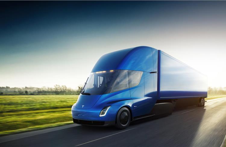 Tesla Semi does 0-60mph in 20 seconds with a full 80,000-pound load, a task that takes a diesel truck about a minute.