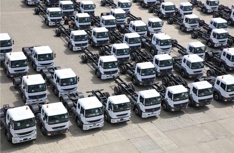 Daimler India CV crosses export milestone of 10,000 trucks