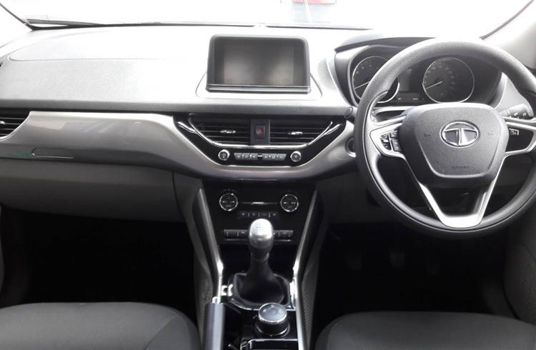Interior space in the Tata Nexon has been well optimised for passengers and utility.