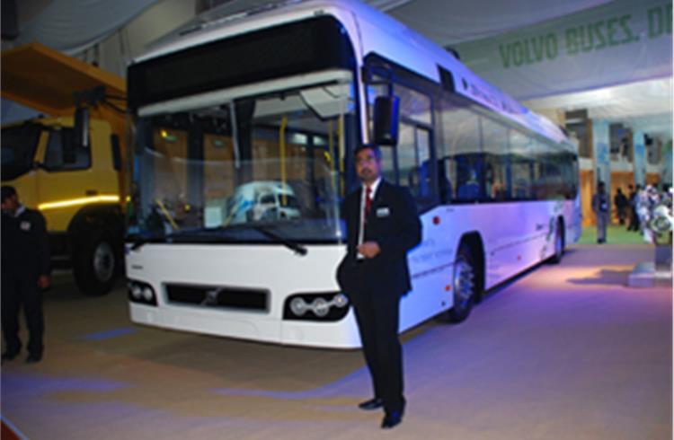 Volvo bus packs world’s most efficient hybrid tech