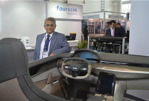 Faurecia displays its 'Cockpit of the Future' in India
