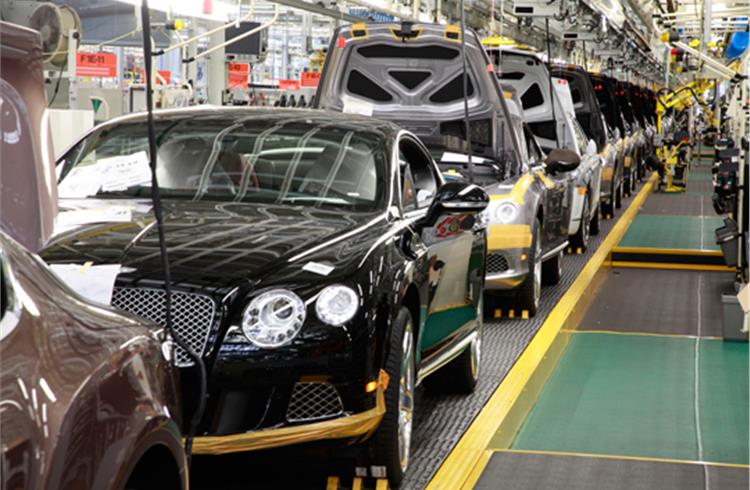 UK car manufacturing posts strong first quarter