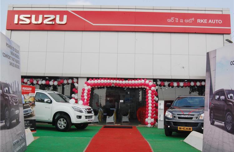 Isuzu expands India dealer network to 29, opens new outlet in Andhra Pradesh