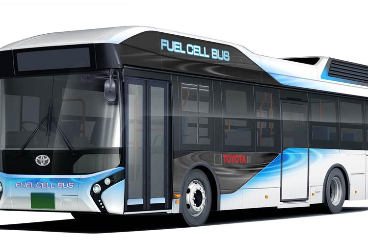 Toyota to begin sale of fuel cell buses from early 2017