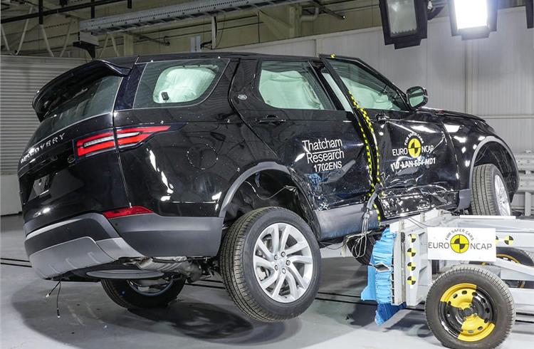 Video: Land Rover Discovery gets five stars in latest Euro NCAP tests