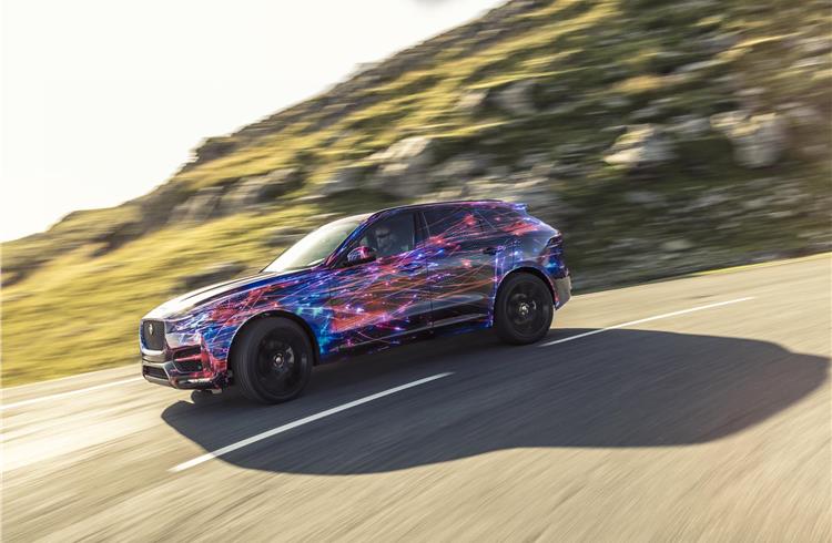 Jaguar engineers are aiming to set a new benchmark for vehicle dynamics with the new F-Pace.