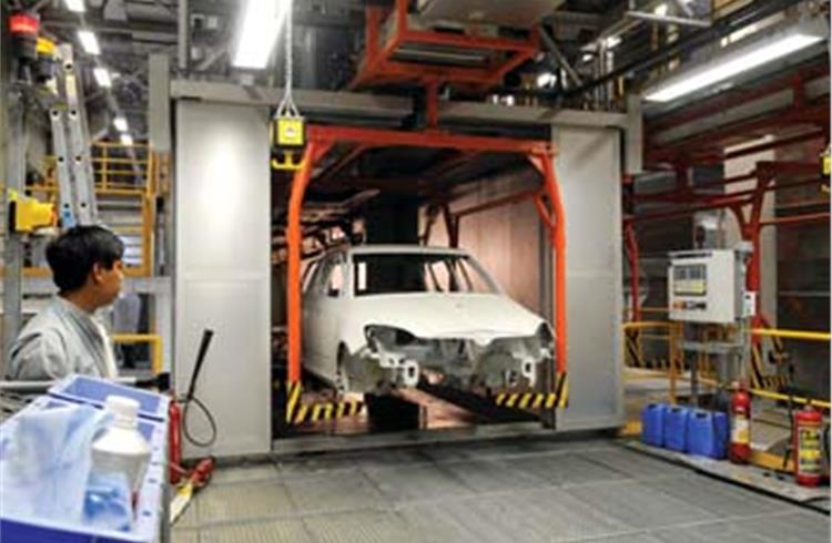 VW Chakan plant starts production
