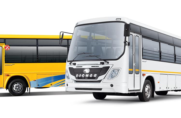 VECV launches Skyline Pro buses in Pune
