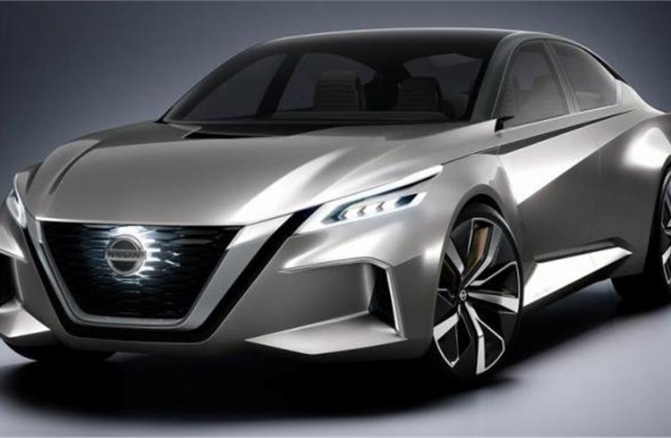 Nissan unveils Vmotion 2.0 concept at Detroit