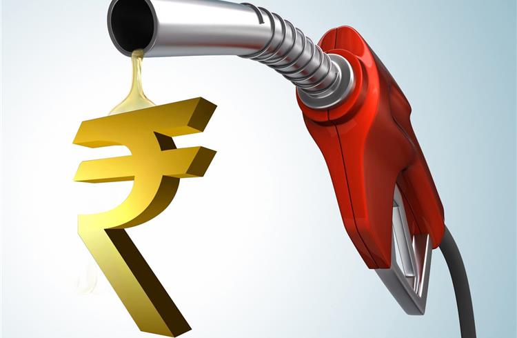 Petrol price hiked by Rs 1.23, diesel by 89 paise a litre