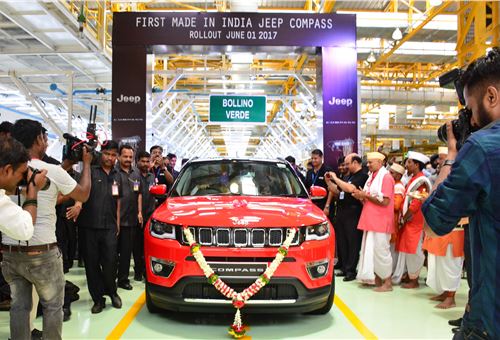 First made-in-India Jeep Compass rolls out