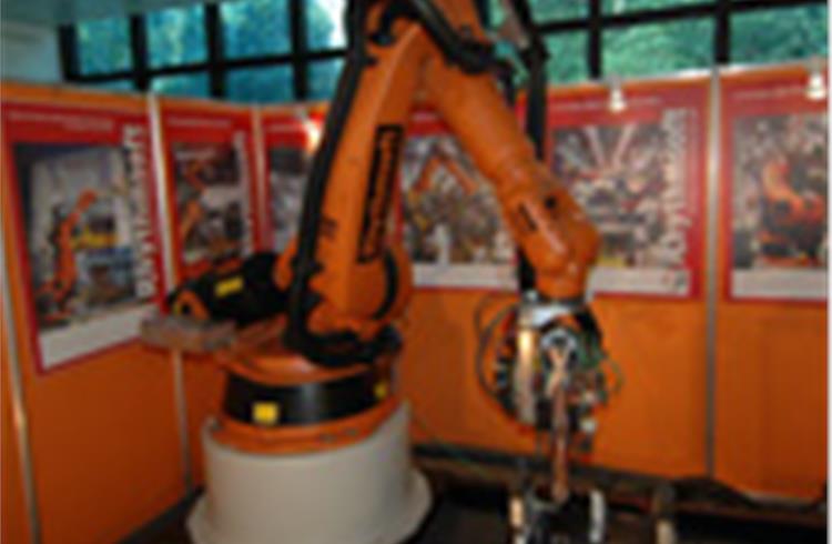 Kuka robots make a mark