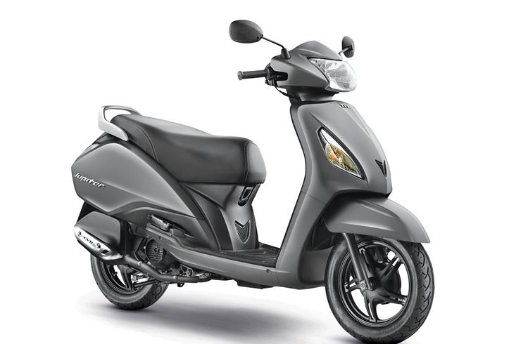 The Jupiter has also been recognised as one of the top quality scooters in the J D Power India Two Wheeler Initial Quality Study 2015.
