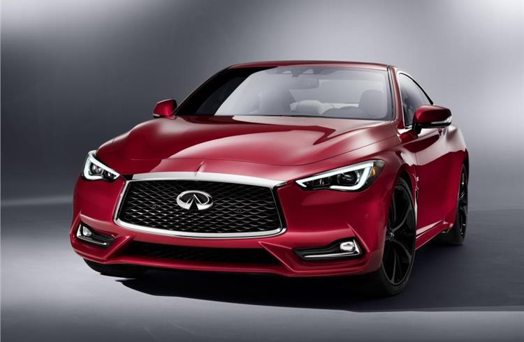 New Infiniti Q60 sports coupe starts production at Tochigi plant in Japan