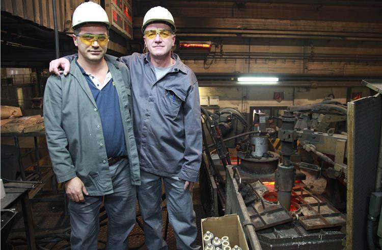 The idea that Bosch associates Xhafer Istrefi and Ferdinand Schneider came up with ensures the cleaner, more even flow of molten iron in the foundry.