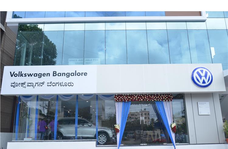 Volkswagen Bangalore Showroom.