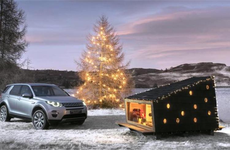 All for a good Claus: Land Rover builds compact Christmas cabin for Santa