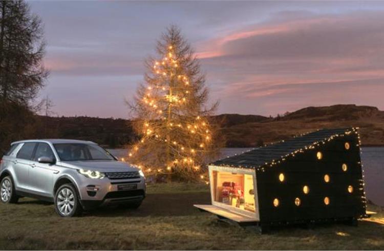 All for a good Claus: Land Rover builds compact Christmas cabin for Santa