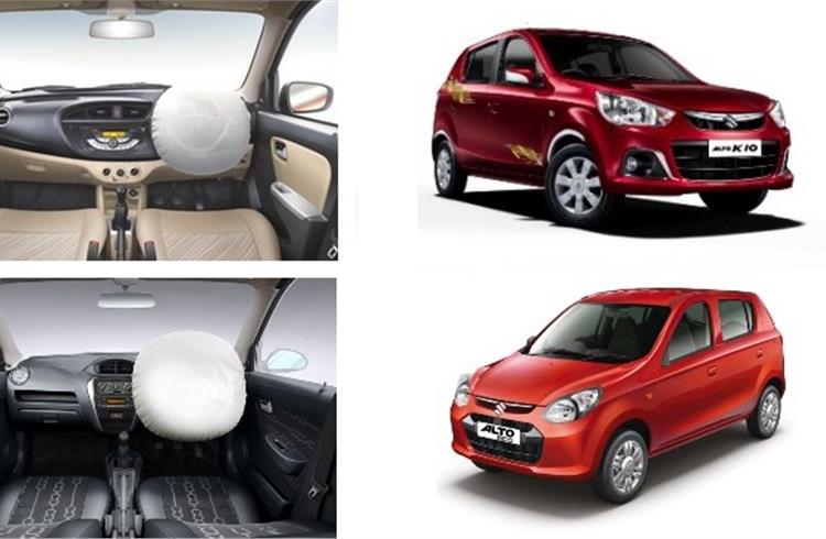 Maruti Suzuki charges Rs 10,000 more for Alto with driver airbag